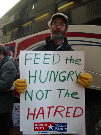 Feed the Hungry Not the Hatred