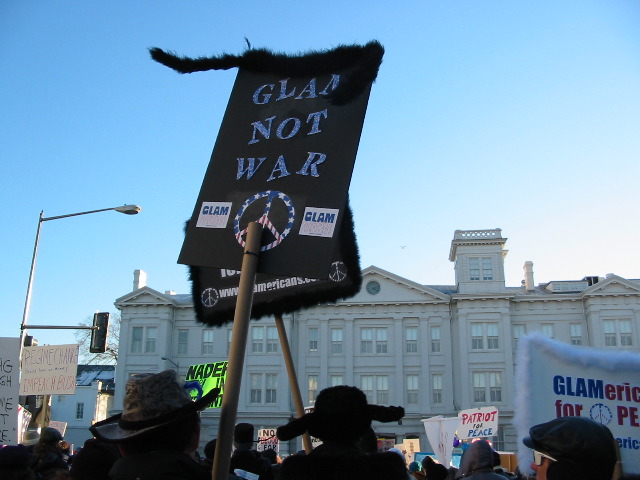 GLAM not war.