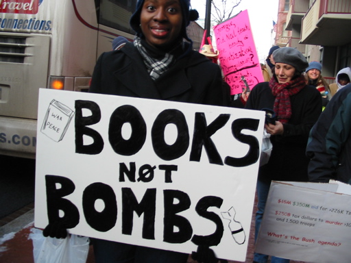 Books Not Bombs