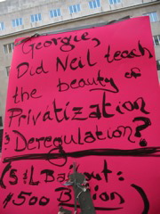 George, Did Neil Teach the beauty of Privatizaion?