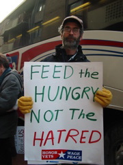 Feed the Hungry Not the Hatred