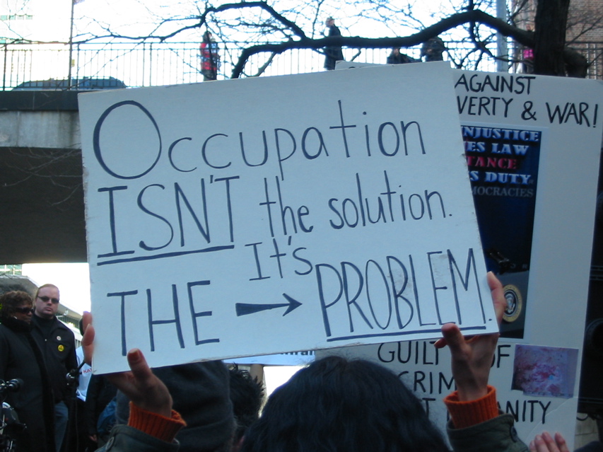 Occupation isn't the Solution
