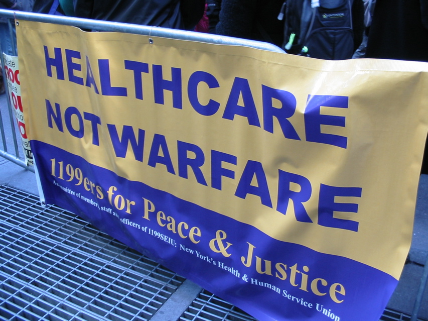 Healthcare Not Warfare