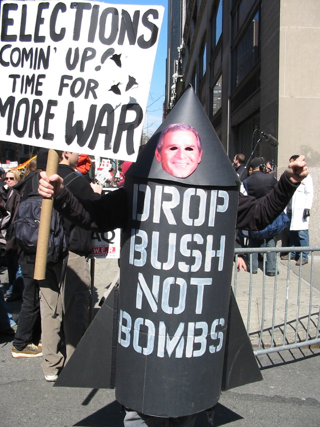Drop Bush Not Bombs