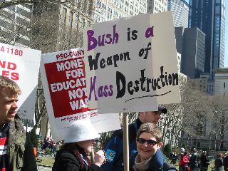 Bush is a Weapon of Mass Destruction