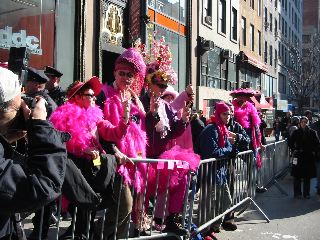 People in Pink