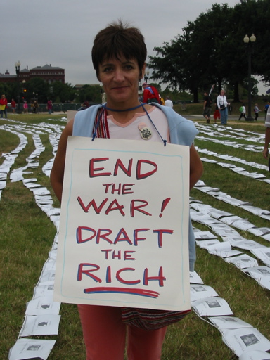 End the War! Draft the Rich