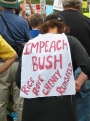 Impeach Bush, Rice, Rove, Cheney, Rumsfeld