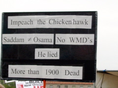 Impeach the Chickenhawk