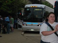 Carrie, our bus captain