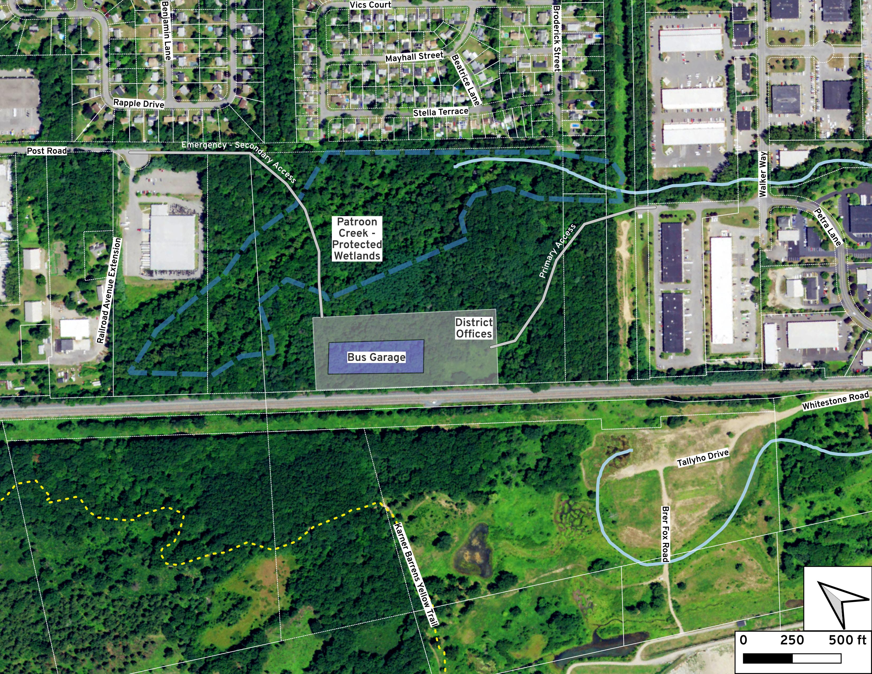 Proposed School Bus Garage At 100 Broderick Save The Pine Bush